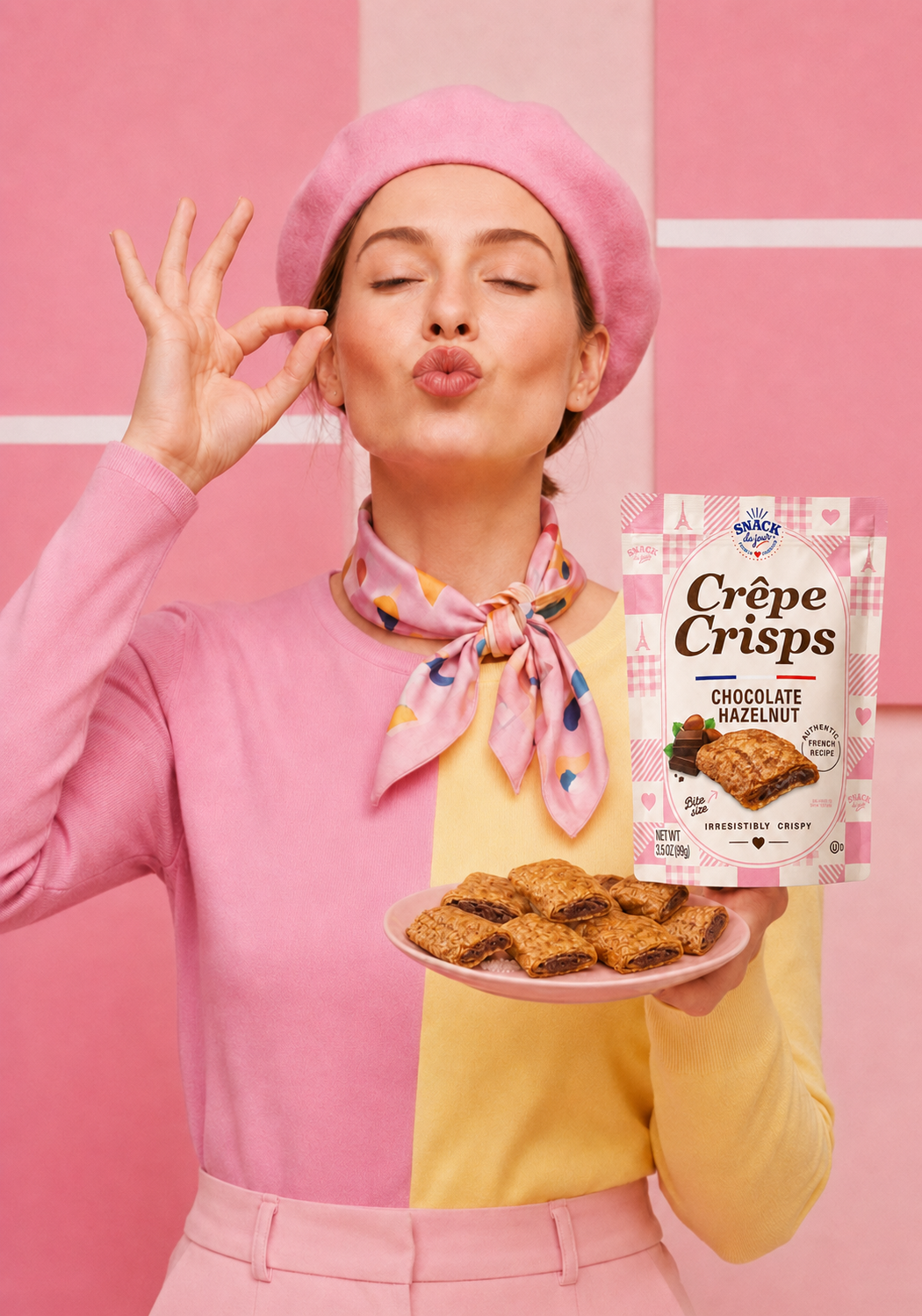 Crêpe Crisps lifestyle photograph 10
